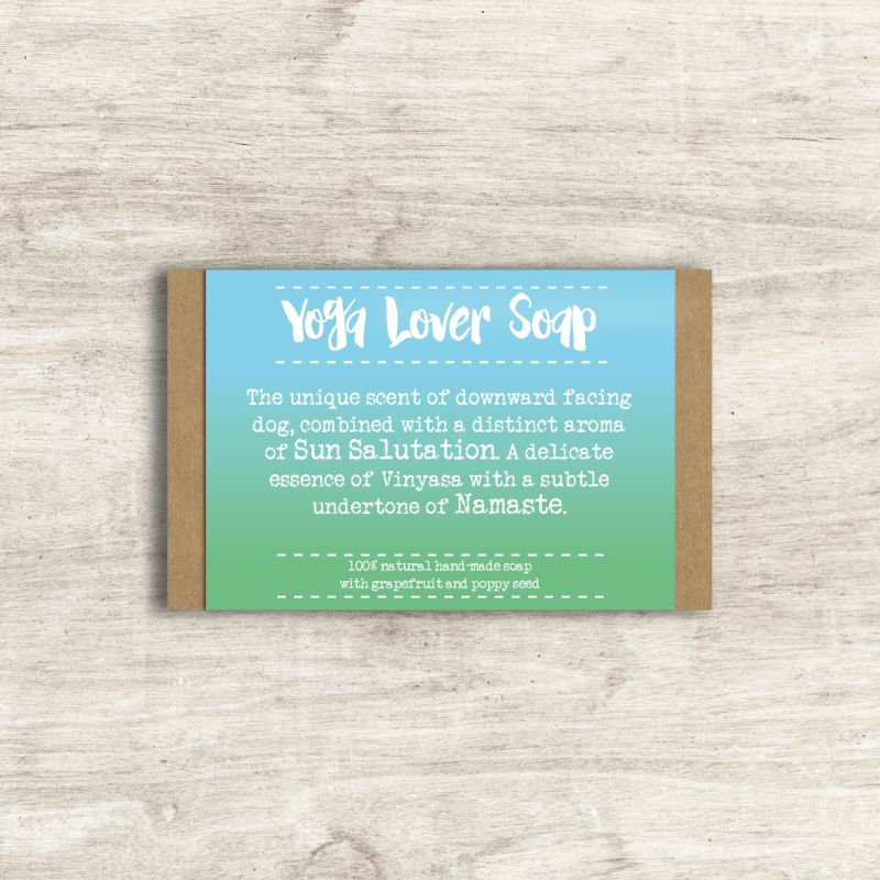 Yoga Lover Soap Bar In Gift Box
