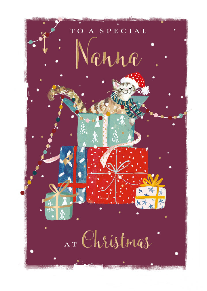 To A Special Nanna Christmas Greeting Card