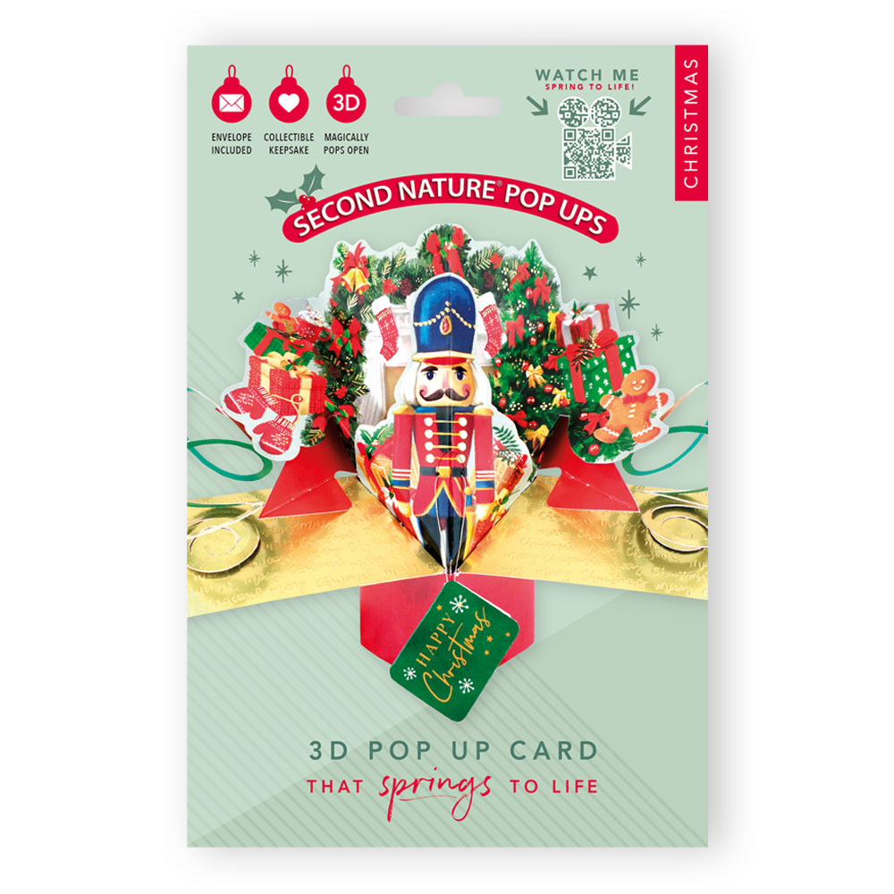 The Nutcracker Pop Up Christmas Greeting Card