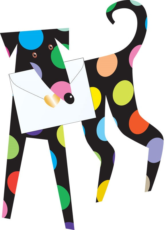Greyhound 3D Animal Shaped Any Occasion Greeting Card