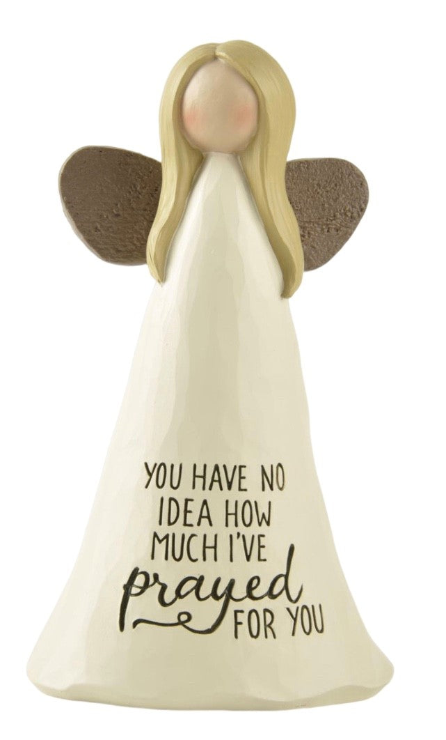 Feather & Grace Angel Figurine I've Prayed For You Guardian Angel