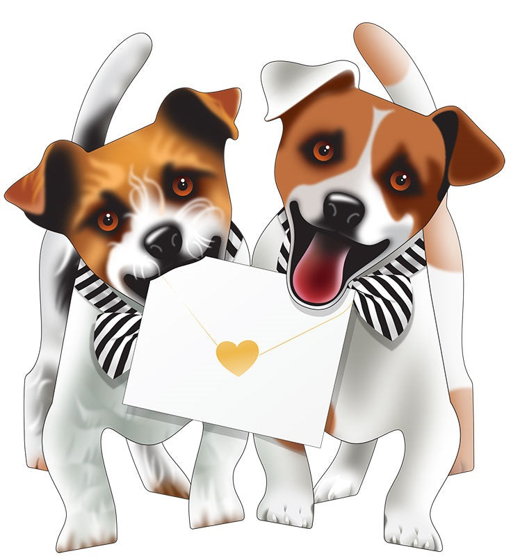 Stan & Olly 3D Animal Shaped Any Occasion Greeting Card