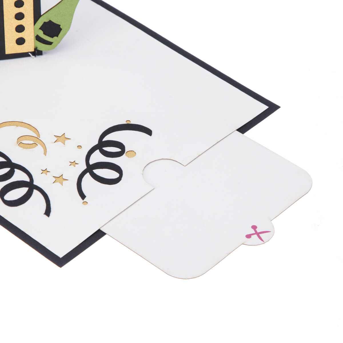 Adulting Begin 21st Pop-Up Birthday Greeting Card Blank Inside