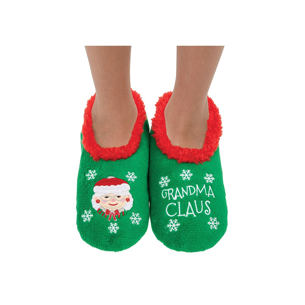 Snoozies! Xmas Family Grandma Claus Ladies Large