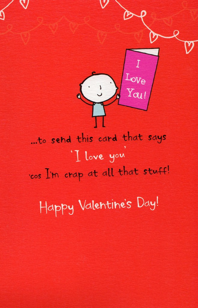 A Poem For My Wife Valentine's Day Greeting Card