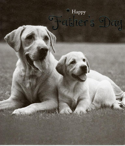 Cute Dogs Happy Father's Day Card