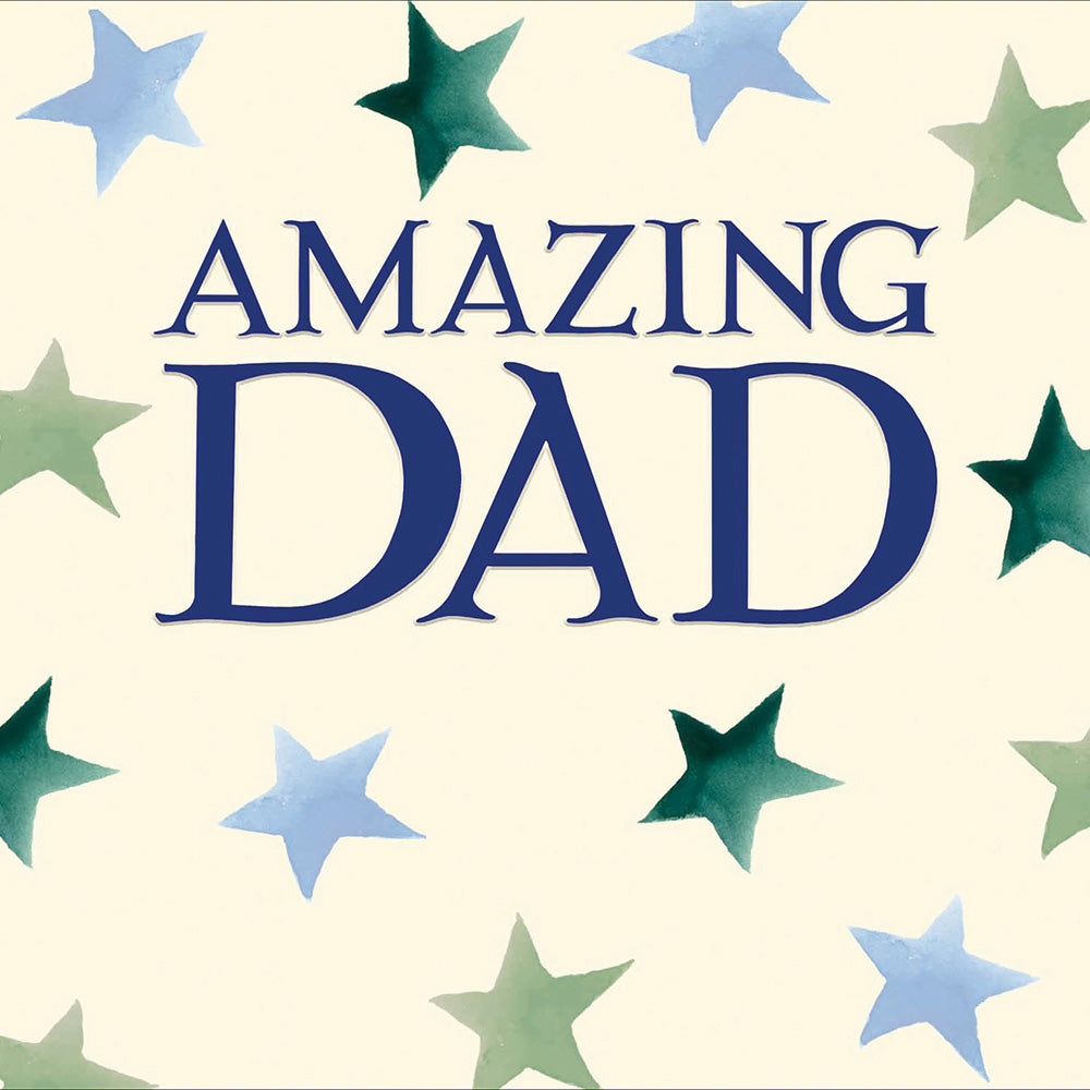 Amazing Dad Stars Emma Bridgewater Birthday Greeting Card