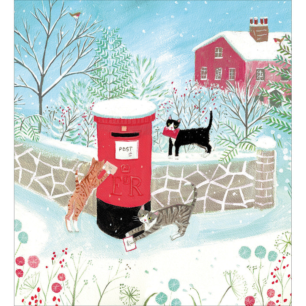 Pack of 5 Letters For Santa Christmas Cards