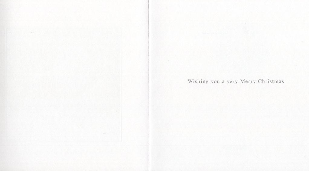 Wonderful Grandad Santa & Friends Foiled Christmas Card