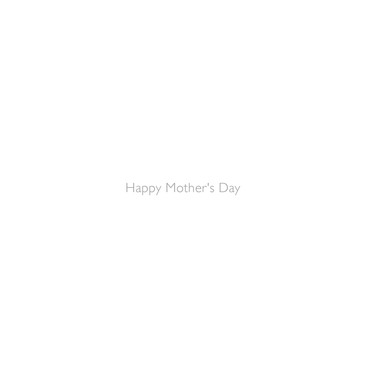 Floral Greenhouse Foiled Mother's Day Card