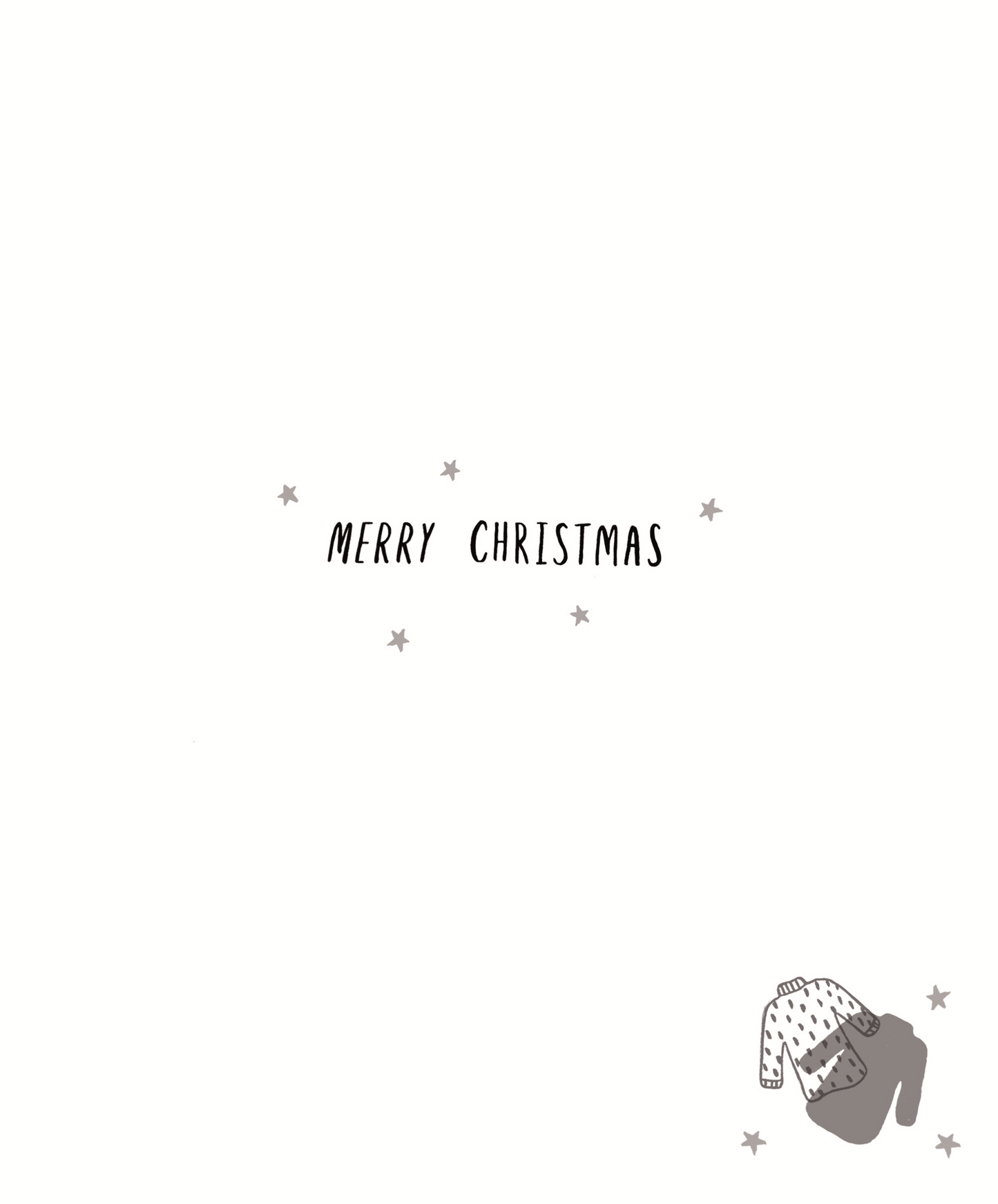 Brother Hope Your Christmas Is Amazing Foiled Christmas Card