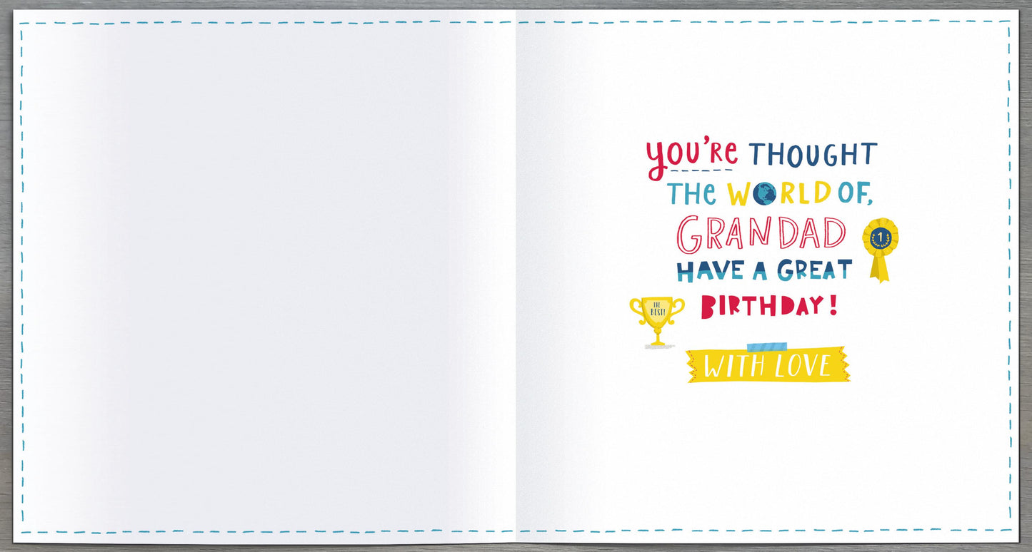 Just For Grandad Being Brilliant Birthday Greeting Card