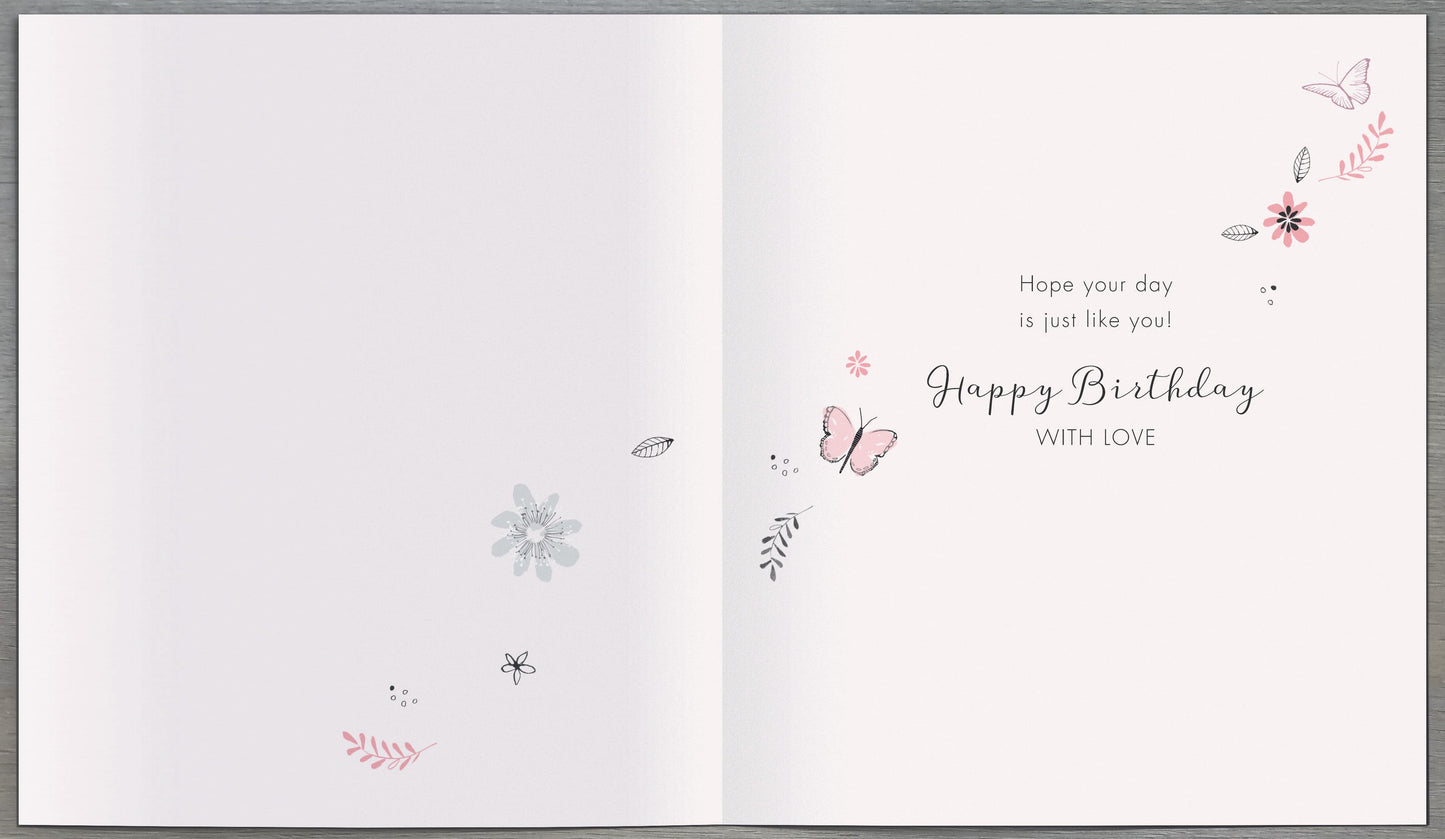 A Niece Who's Fantastic & Amazing Birthday Greeting Card