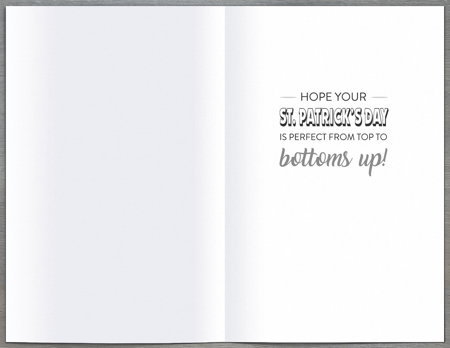 Heart Filled With Cheer Glass Filled With Beer St Patrick's Card