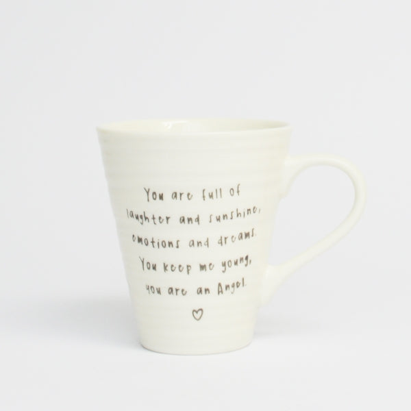 Daughter You Keep Me Young Guardian Angel Mug