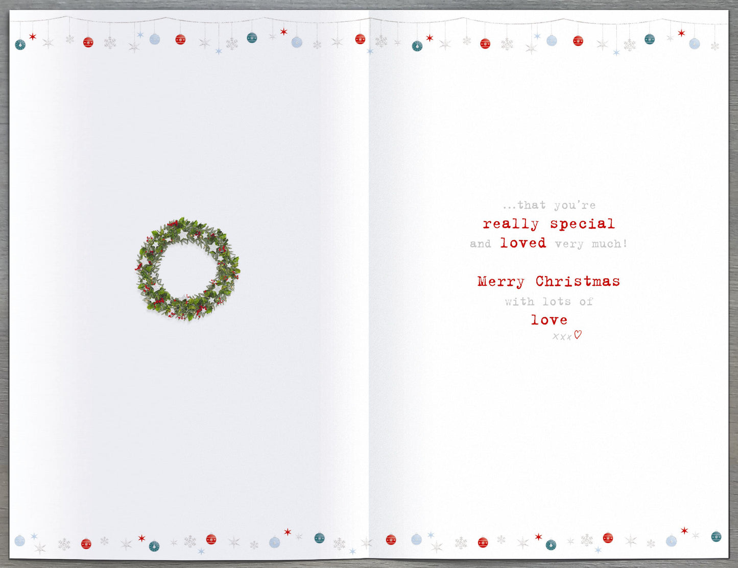 Boofle Gran Come To Tell You Foiled Christmas Greeting Card