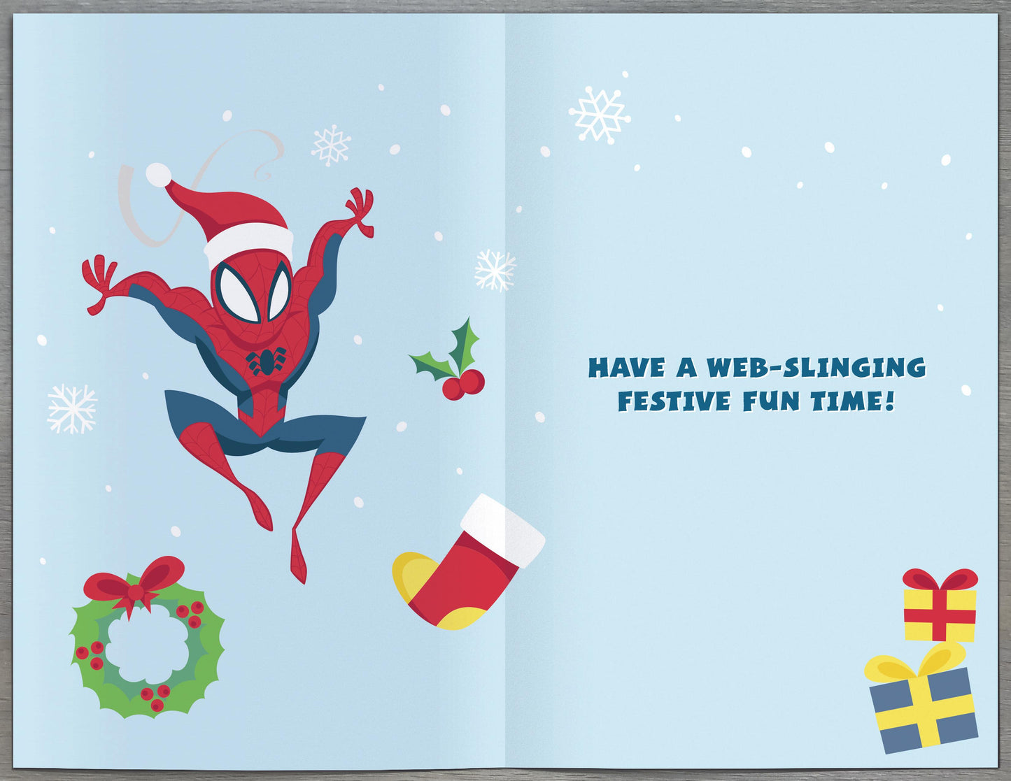Disney Marvel Spider-Man Cool Son Christmas Greeting Card