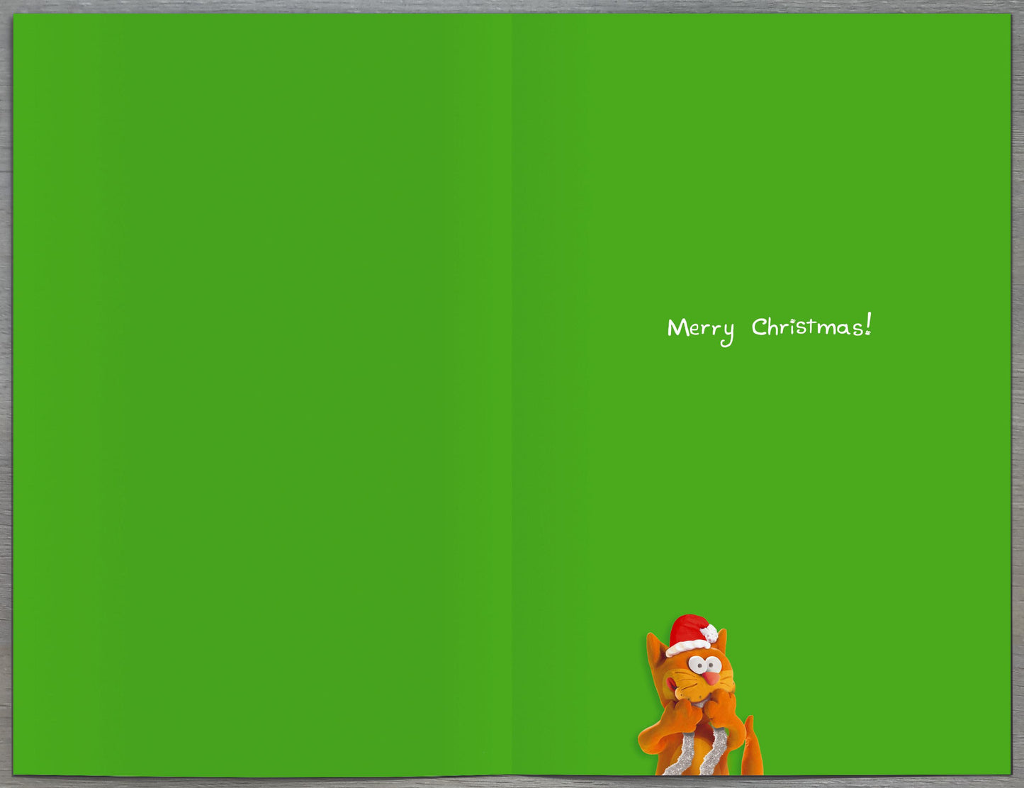 Don't Eat The Decorations Funny Christmas Greeting Card