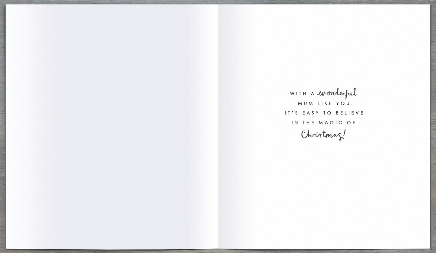 Merry Christmas Mum Special Christmas Greeting Card