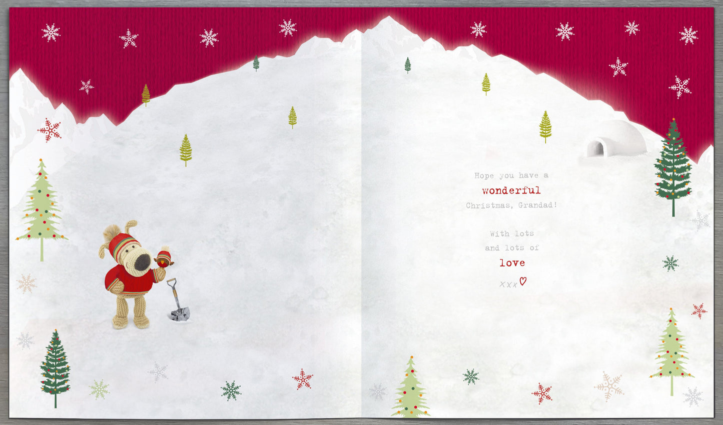 Boofle For An Extra-Special Grandad Christmas Greeting Card