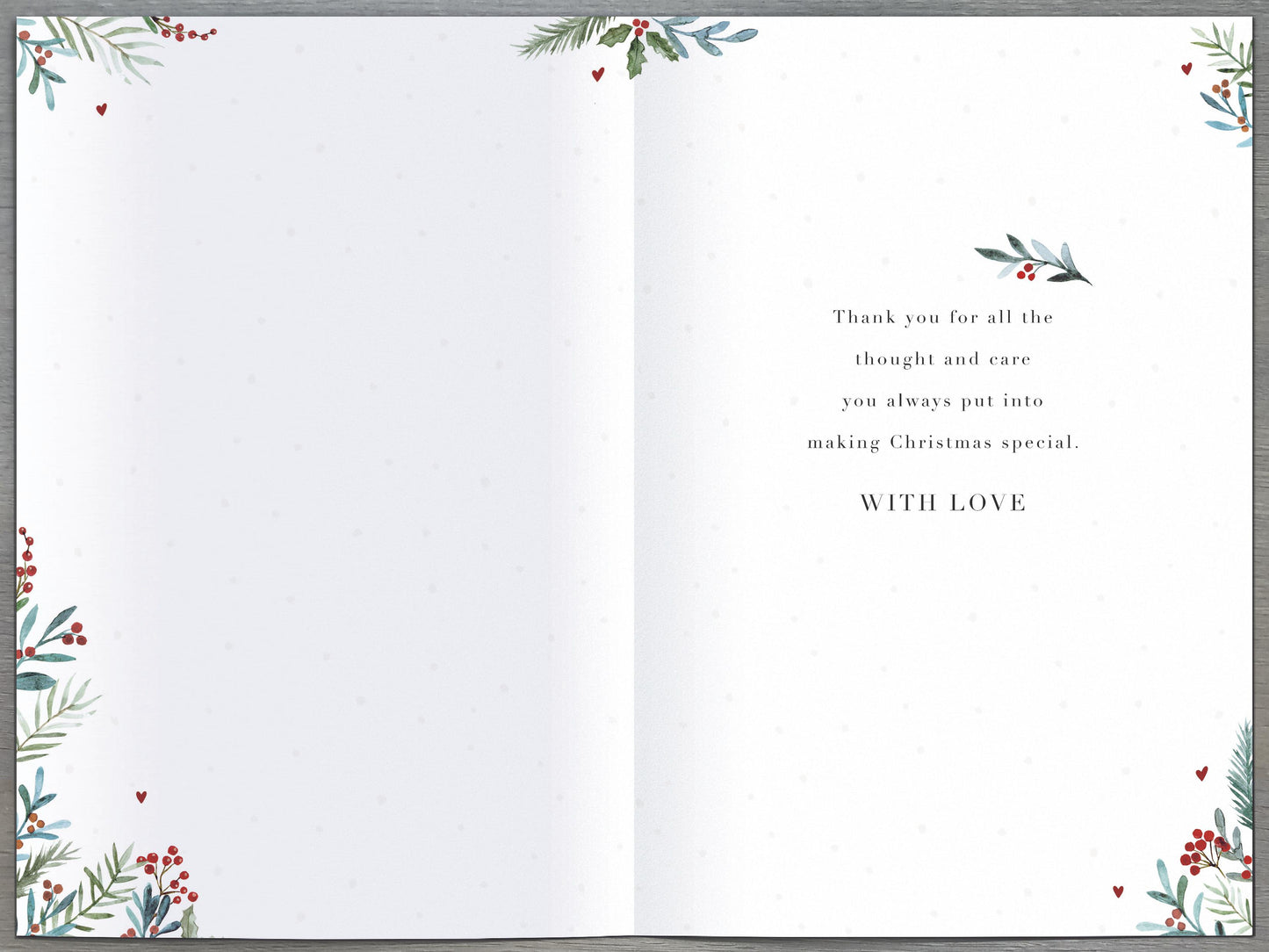 Merry Christmas Mum Special Embellished Christmas Card