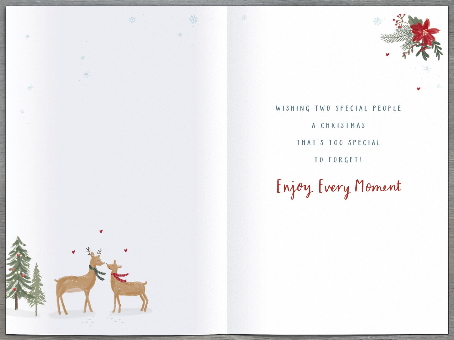 Wonderful Daughter & Son-In-Law Embellished Christmas Card