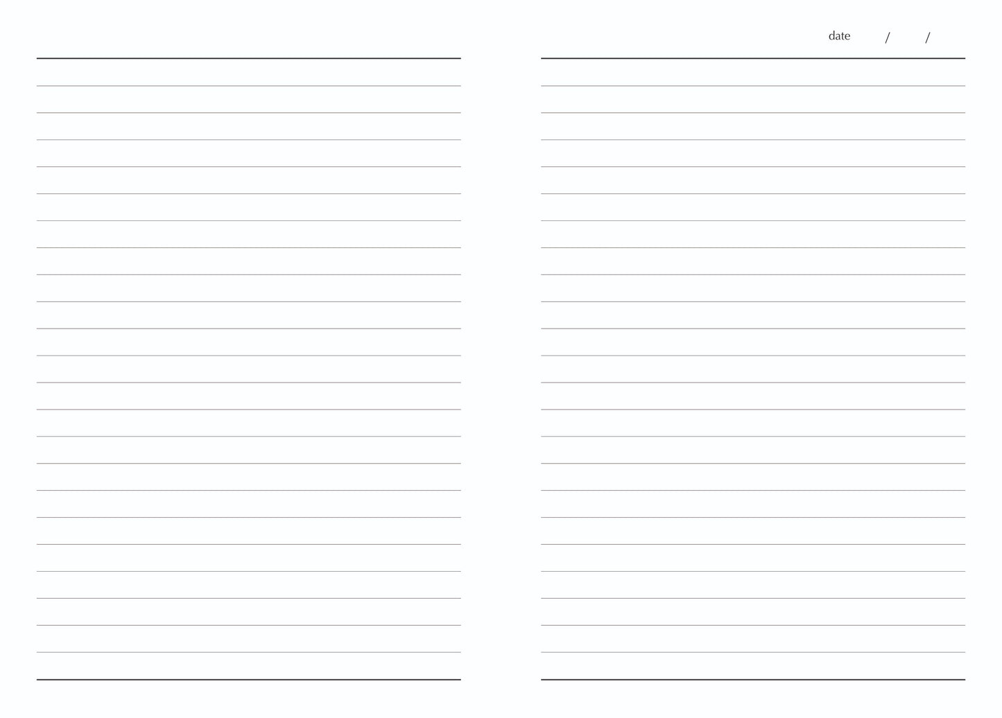 Gifted Stationery Wild Leaf A5 Notebook