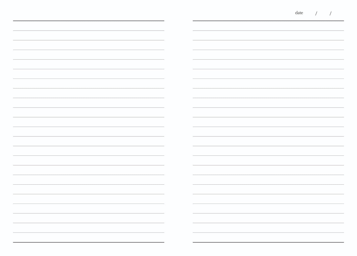 Gifted Stationery Hazy Daises A5 Notebook