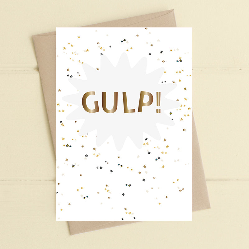 Gulp! Greeting Card