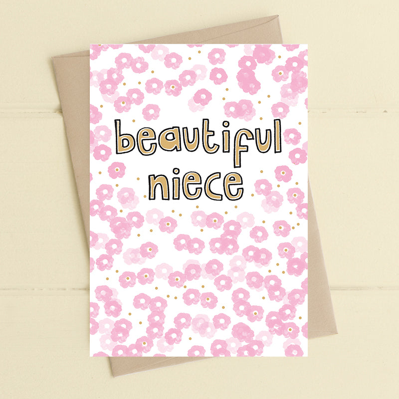 Beautiful Niece Greeting Card