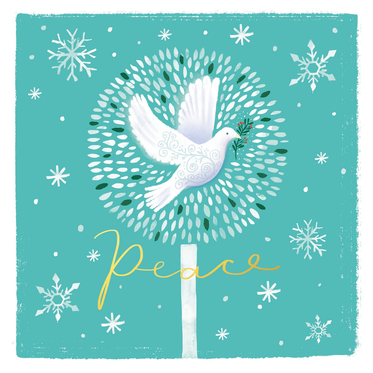 Pack of 8 Dove Of Peace Charity Christmas Cards