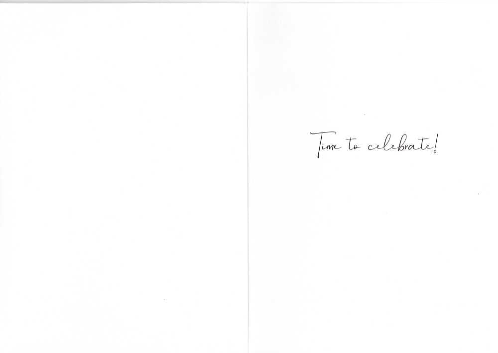 Here's To You Pop Fizz Clink Embellished Birthday Greeting Card