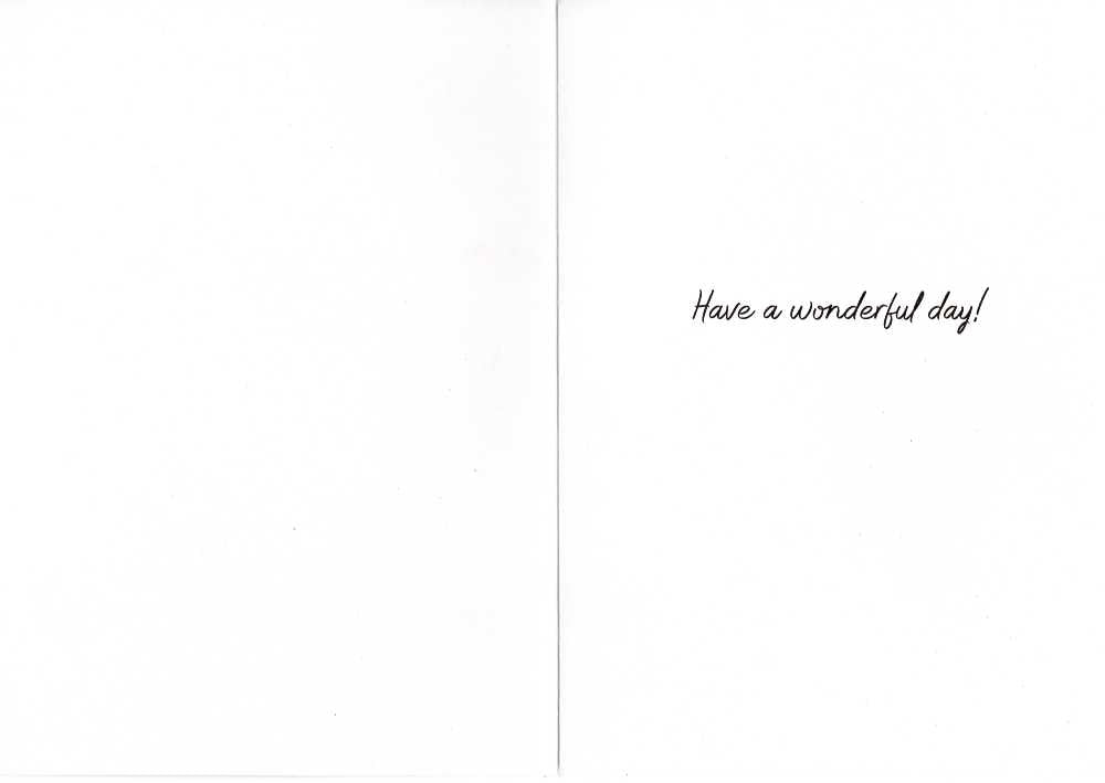 Happy Birthday Paper Flowers Embellished Birthday Greeting Card