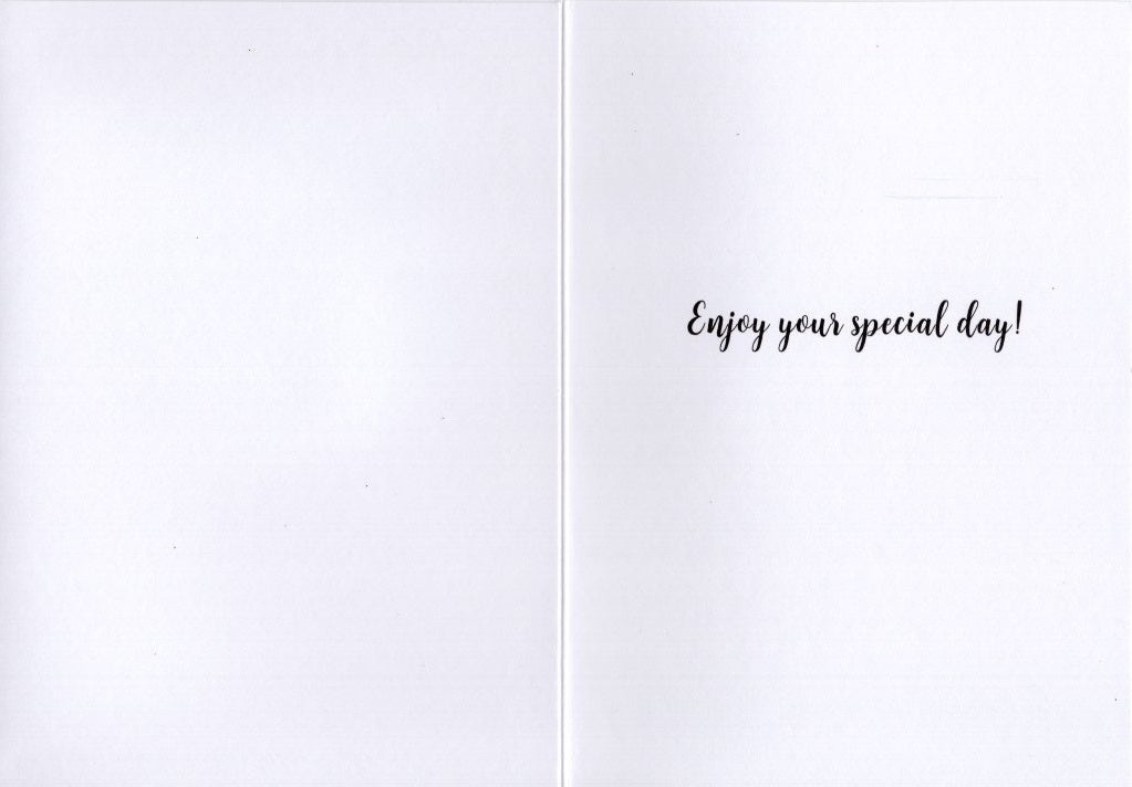 Make A Wish Shooting Star Embellished Birthday Greeting Card