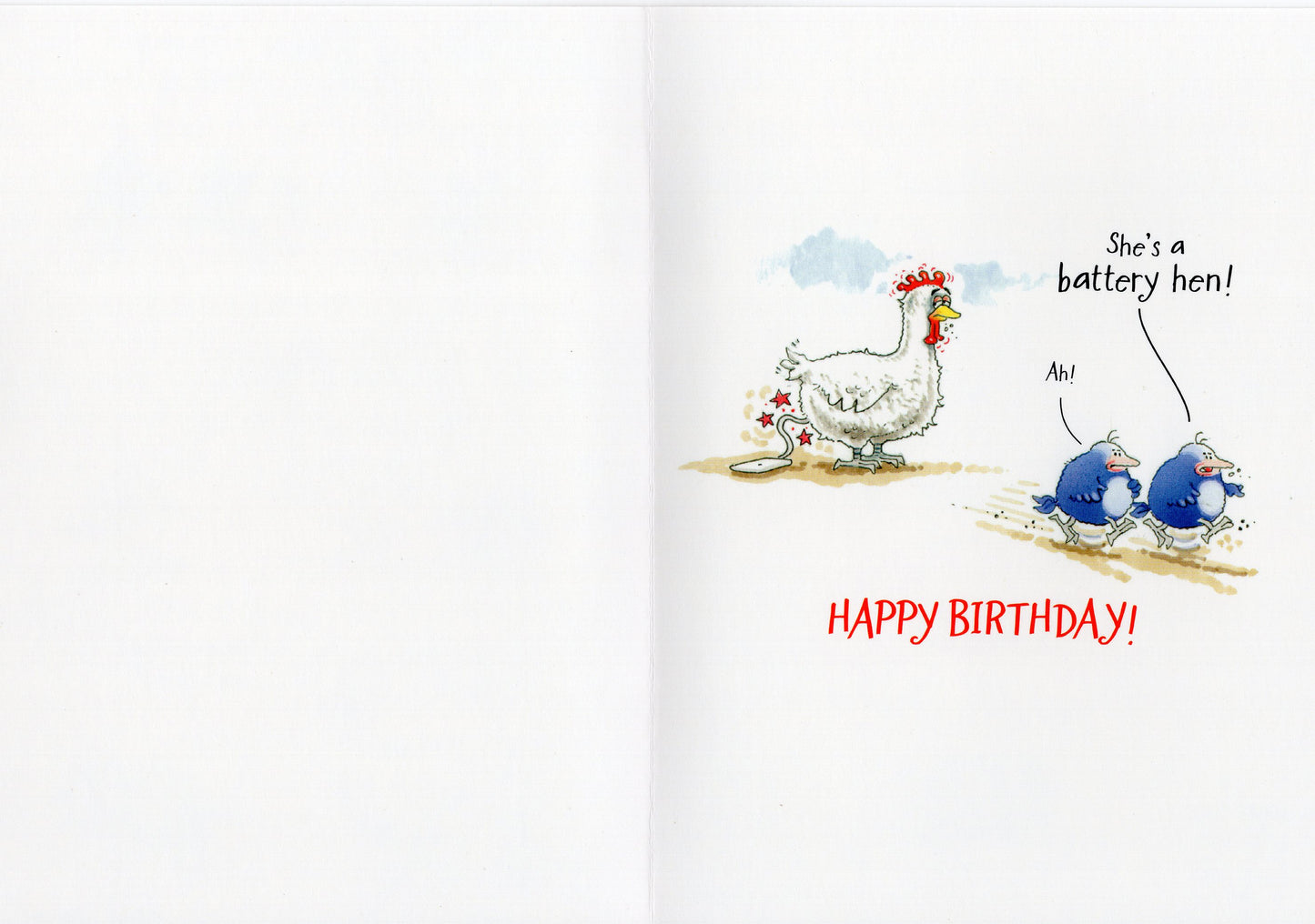 Birdwit I've Come To Charge My Phone! Funny Birthday Card