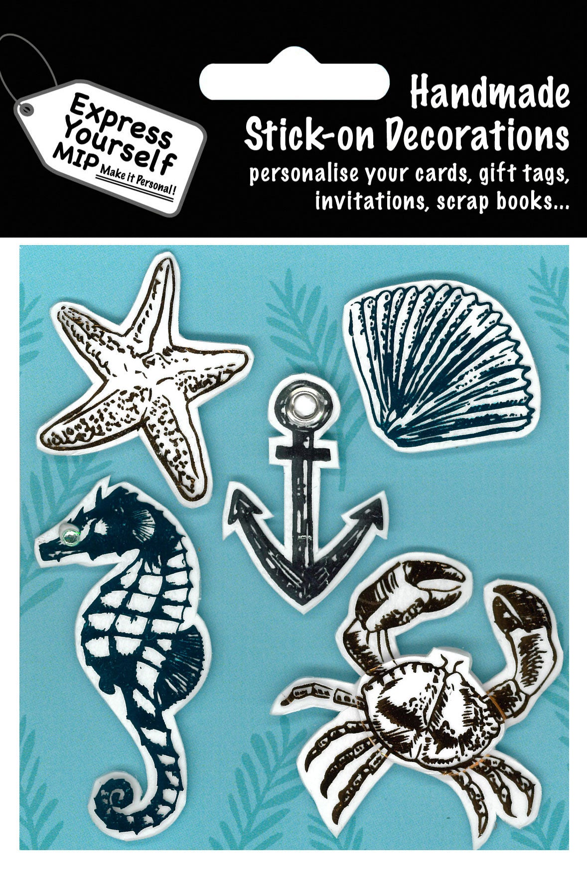 Sea Creatures & Anchor DIY Greeting Card Toppers – Love Kate's