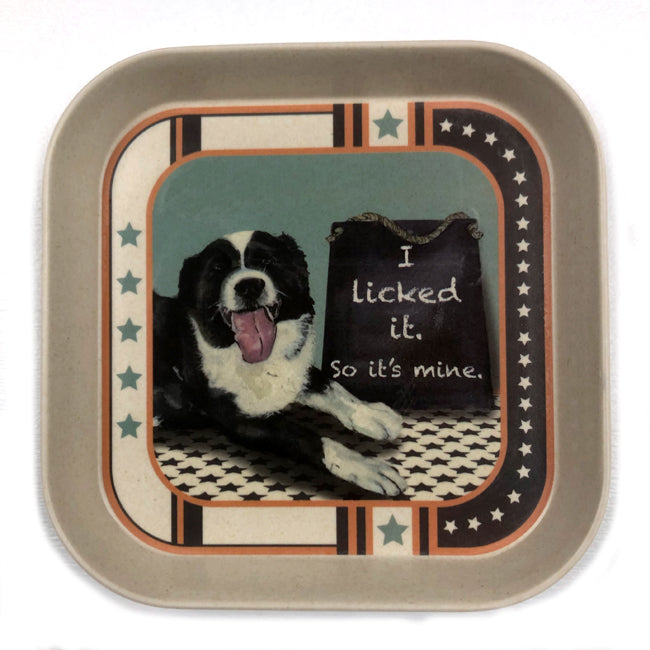 Licked It So It's Mine RSPCA Charity Bamboo Trinket Tray