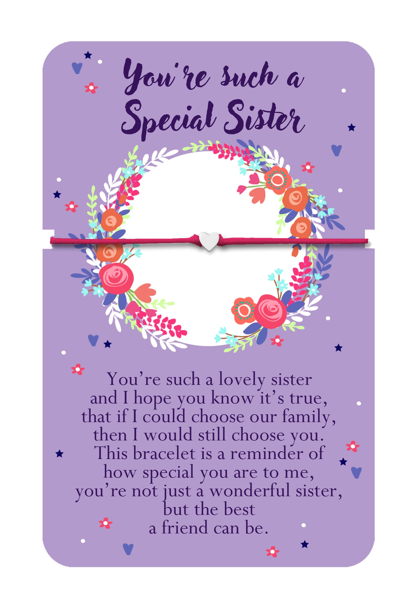 Such A Special Sister Heartwarmers Bracelet With Charm