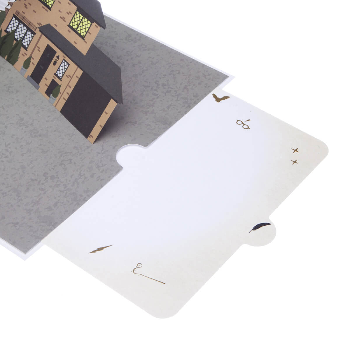 Harry Potter Hedwig The Owl At Privet Drive Pop-Up Greeting Card