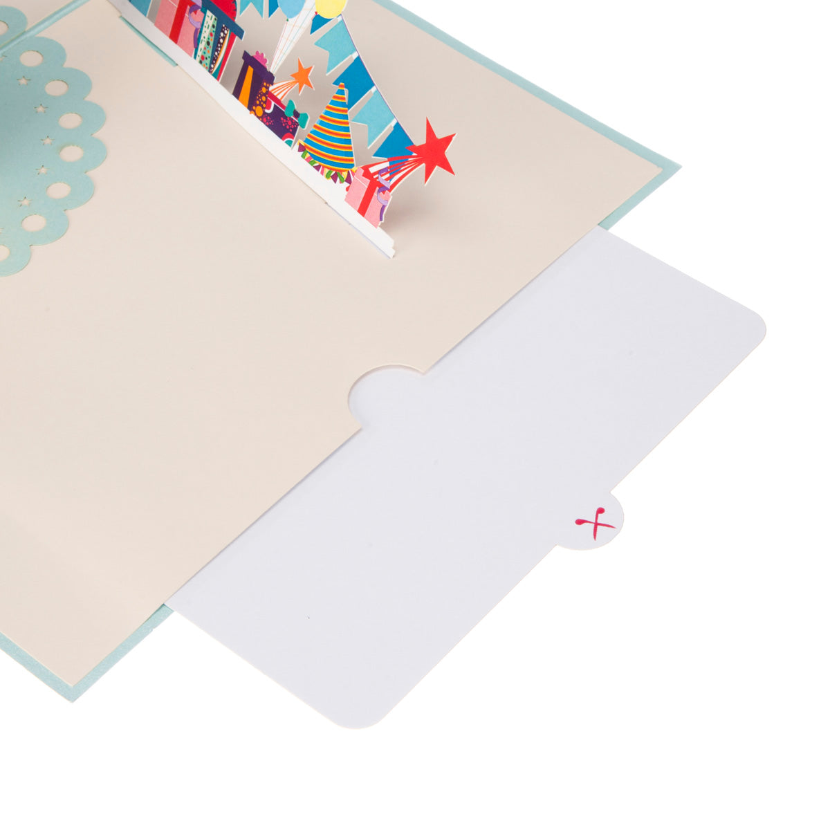 Rainbow Cupcake Pop Up Greeting Card