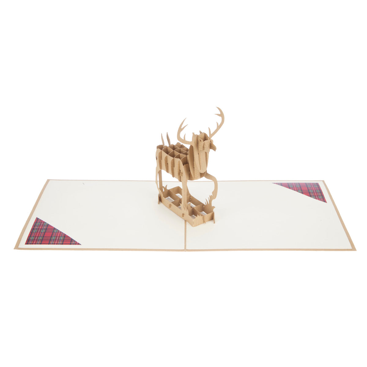 Majestic Highland Stag Pop Up Greeting Card