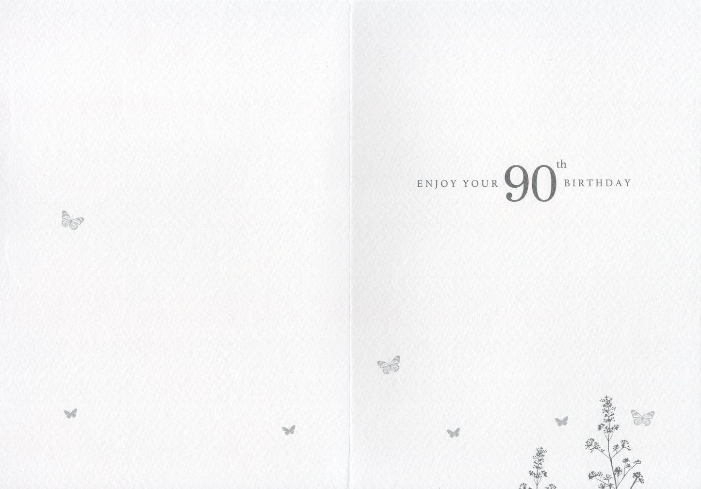 Happy Birthday 90th With Love Birthday Greeting Card