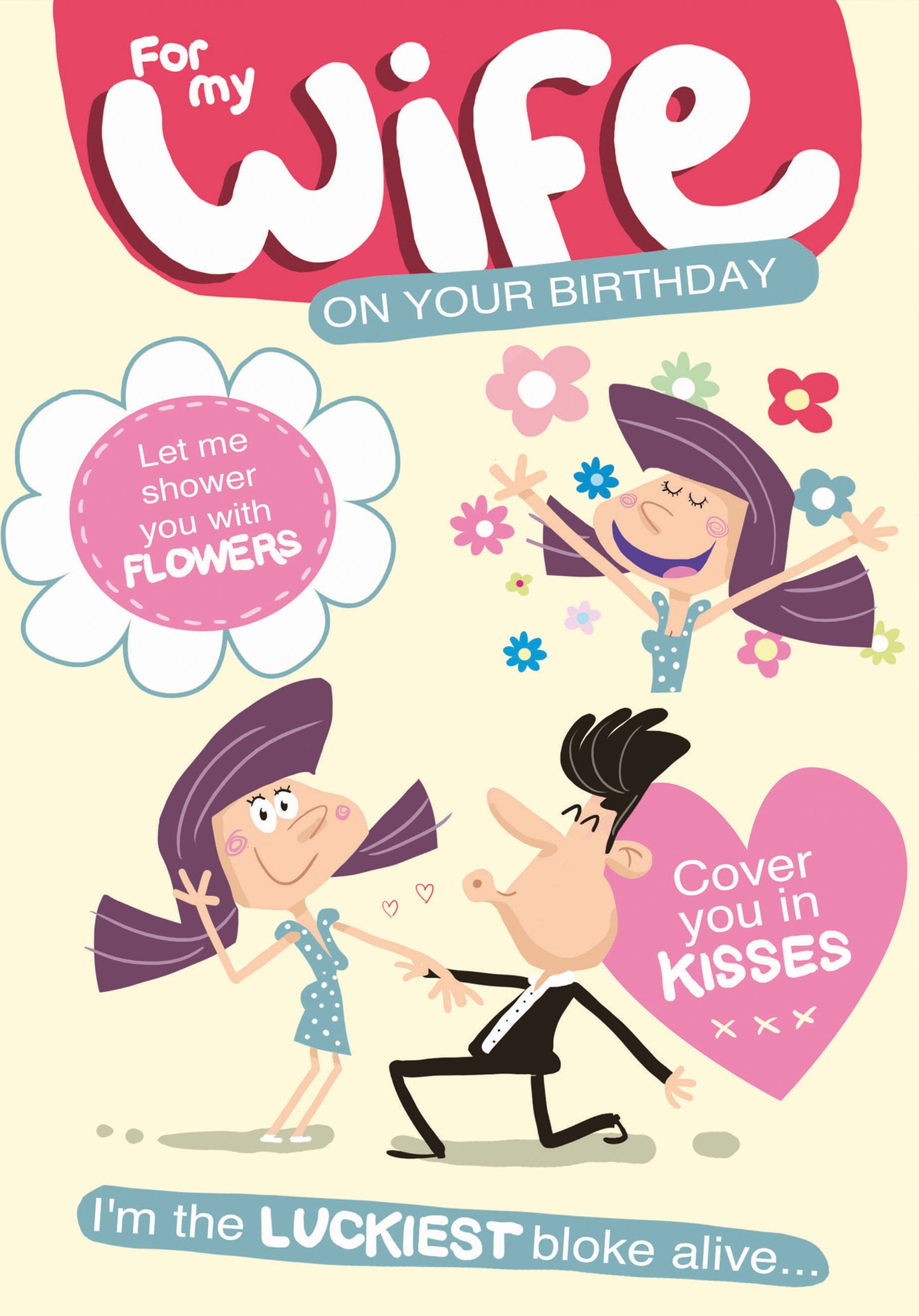 For My Wife Humour Birthday Card