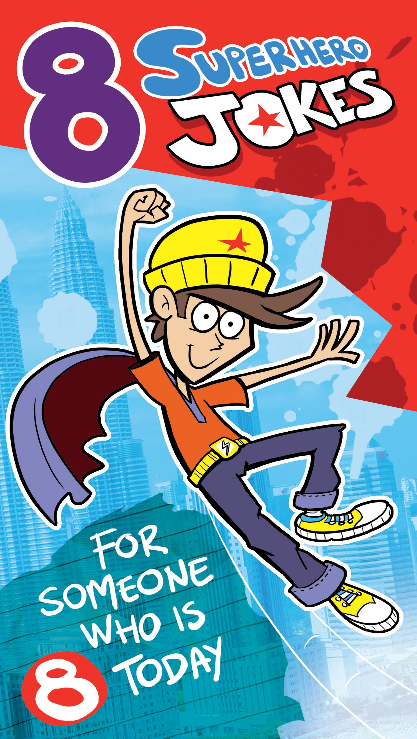 For Someone Is 8 Today Humour Birthday Card