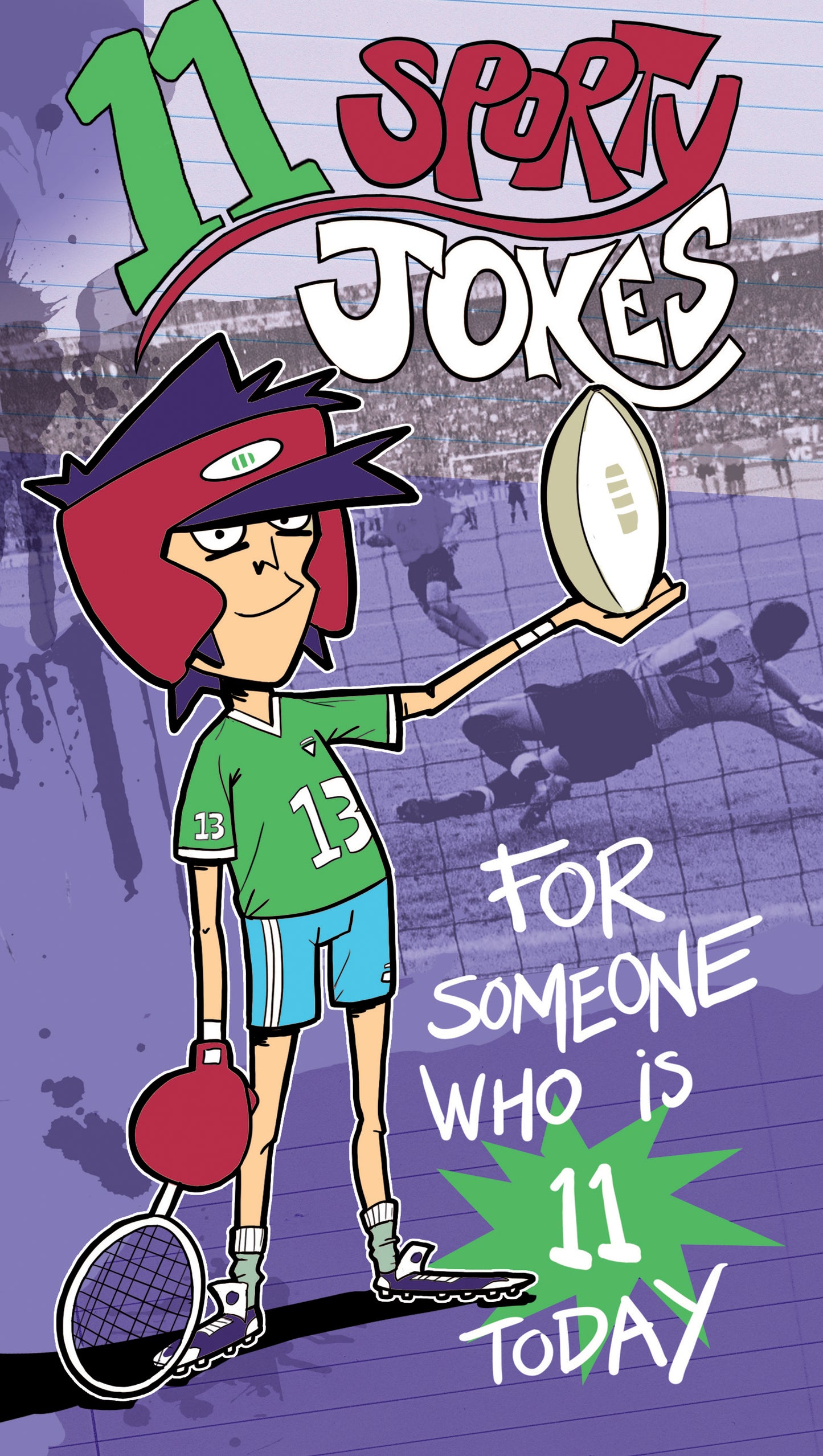 11 Today 11 Sports Jokes Humour Birthday Card