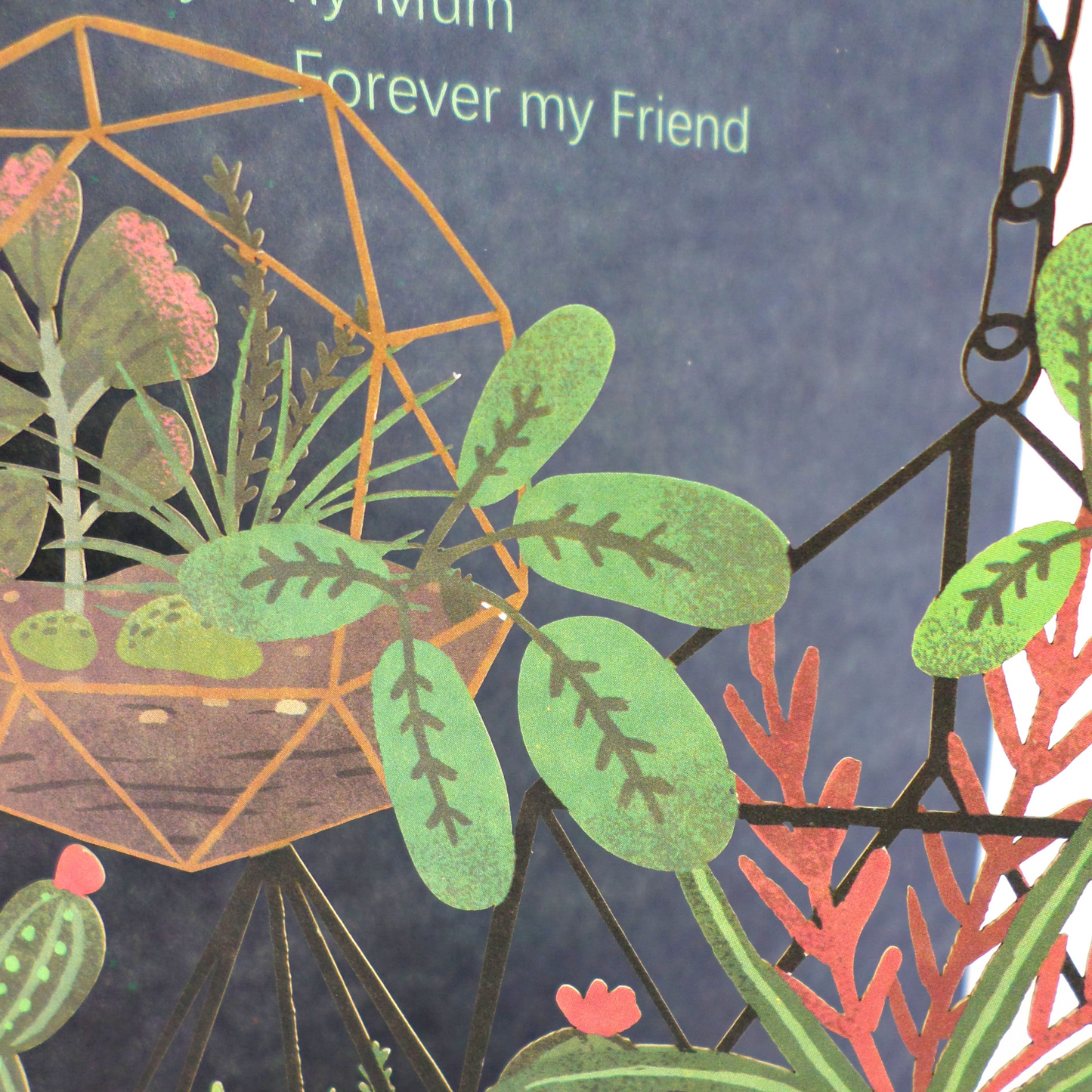 Paper Cut Art Mum Forever My Friend Any Occasion Greeting Card