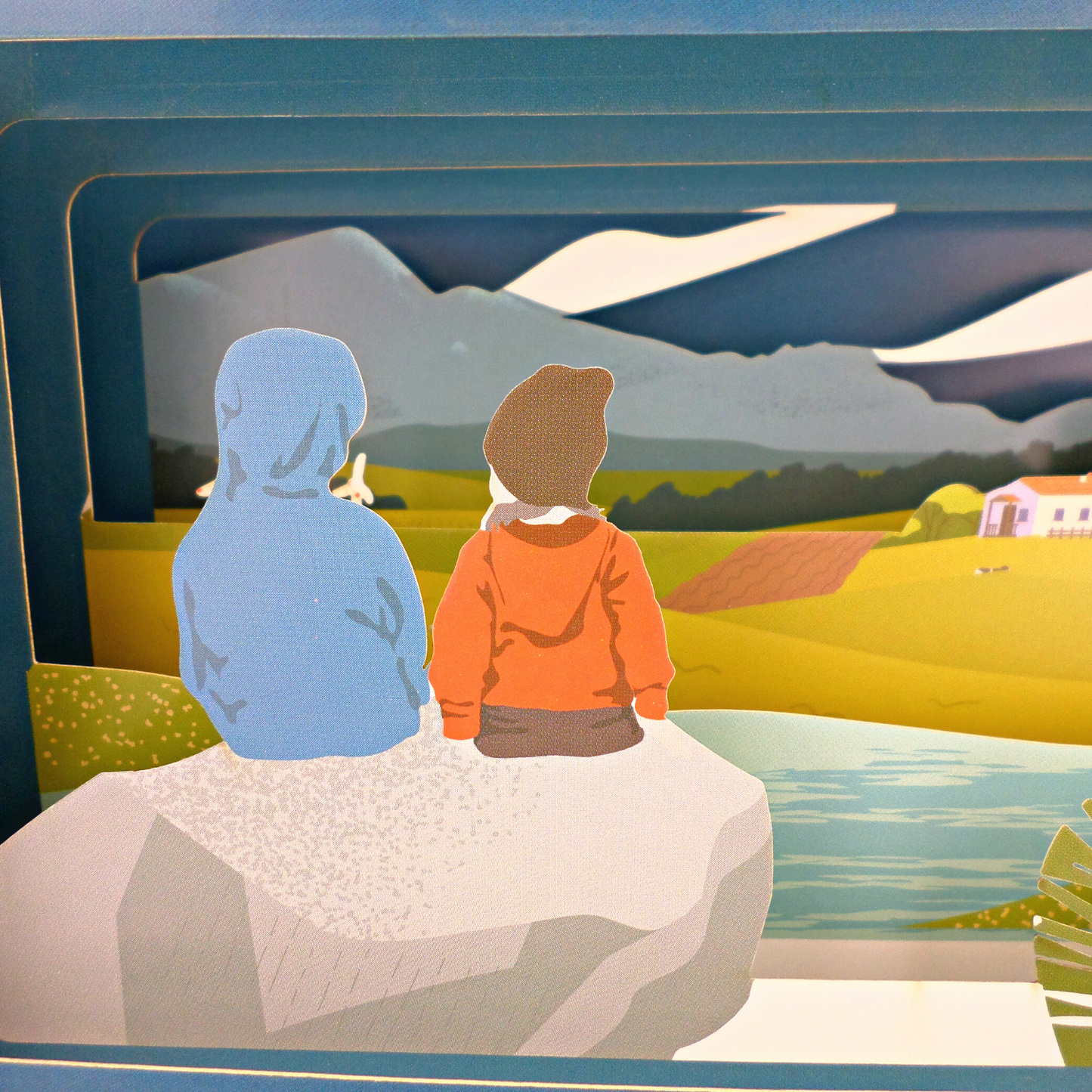 Message In A Bottle Friends Pop Up Any Occasion Greeting Card