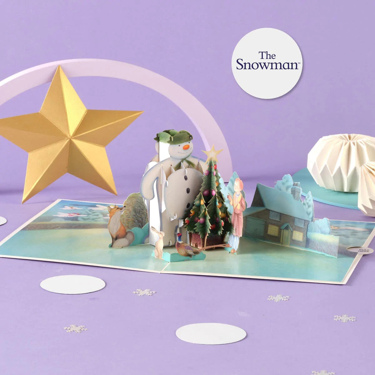 The Snowman Pop Up Christmas Greeting Card