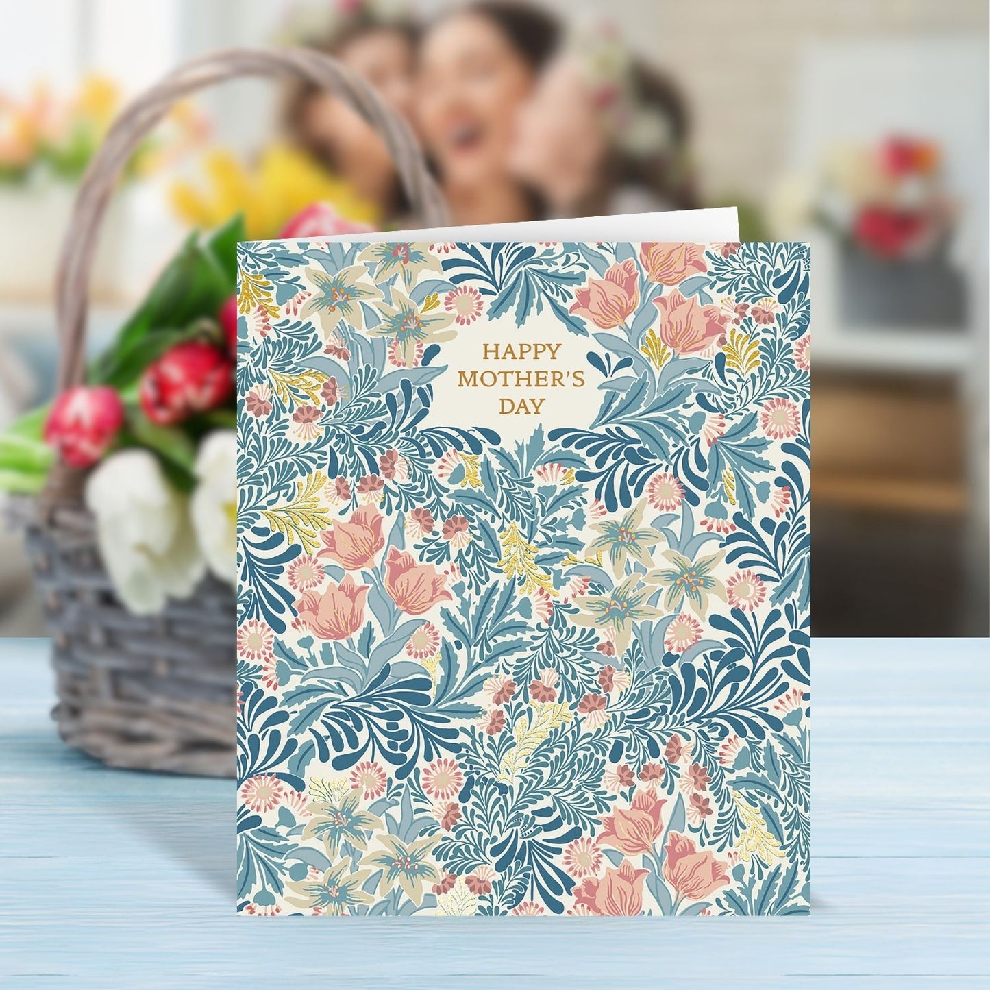 Morris & Co Happy Mother's Day Bloom With Love Artistic Greeting Card