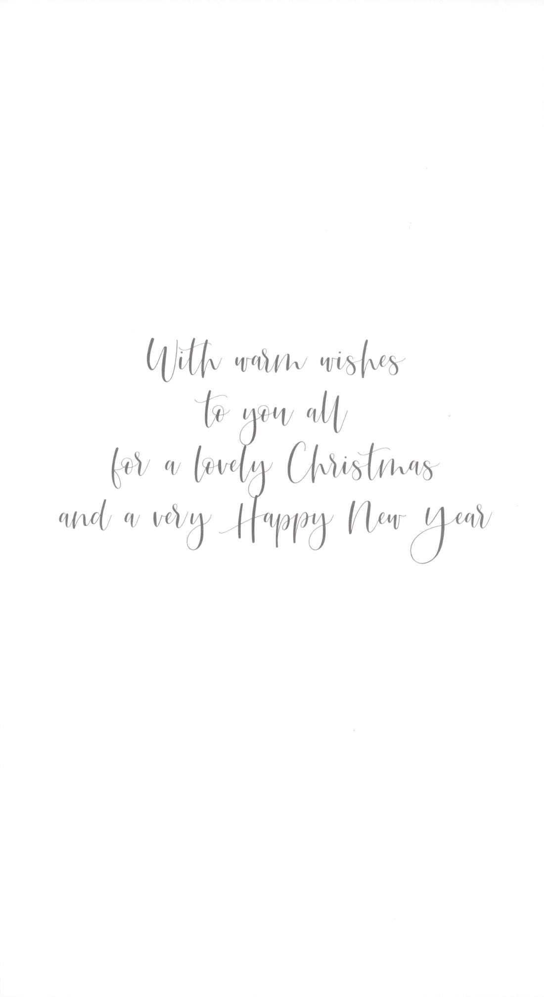 Wonderful Sister & Family Xmas Tree Christmas Card